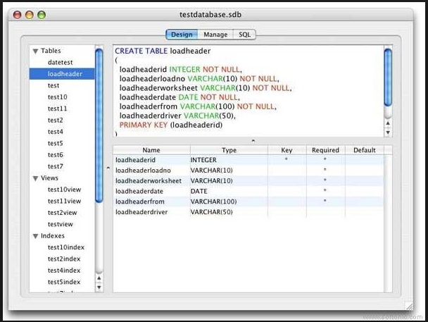 database for mac